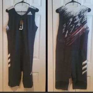 Adidas Slim Adizero Running Jumping Track and Field Speed Suit XL